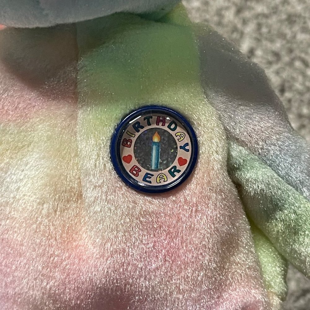 TY Beanie Baby- B.B. Bear Retired December 1999 - Picture 3 of 3